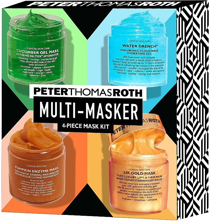 Набор масок для лица - Peter Thomas Roth Multi-Masker 4-Piece Mask Kit (mask/4x50ml) — фото N1