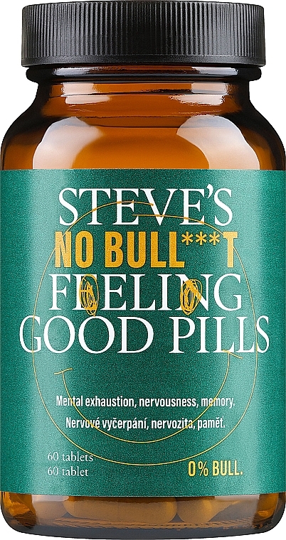Харчова добавка - Steve?s No Bull***t Feeling Good Pills — фото N1