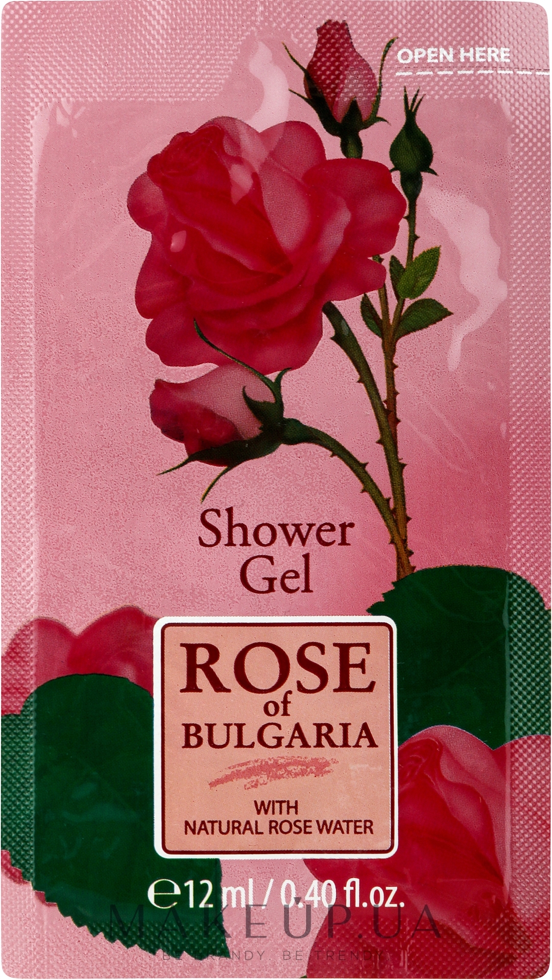 Гель для душа с розовой водой - BioFresh Shower Gel (мини) — фото 12ml