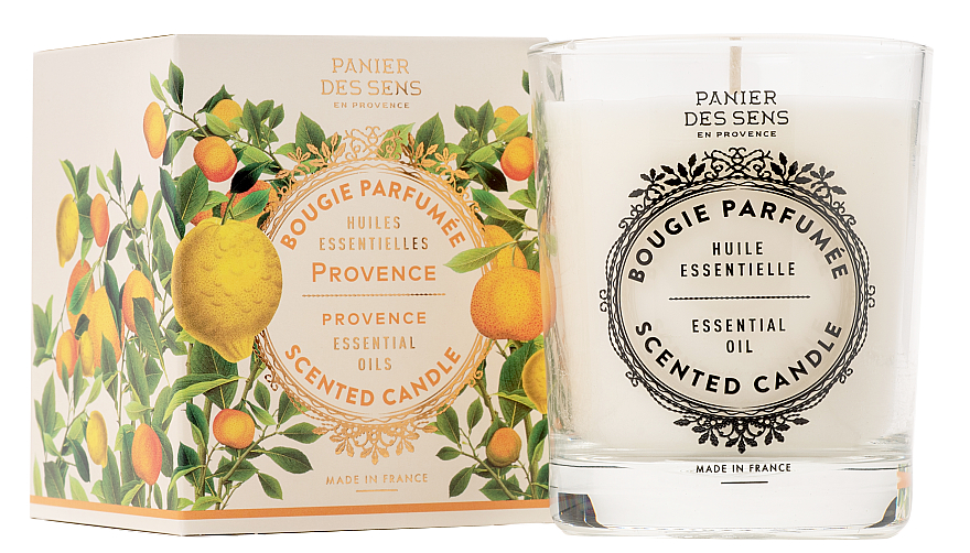 Ароматизированная свеча "Прованс" - Panier Des Sens Scented Candle Essential Oils From Provence