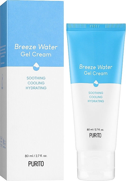 Заспокійливий гель-крем для обличчя - Purito Breeze Water Gel Cream — фото N2