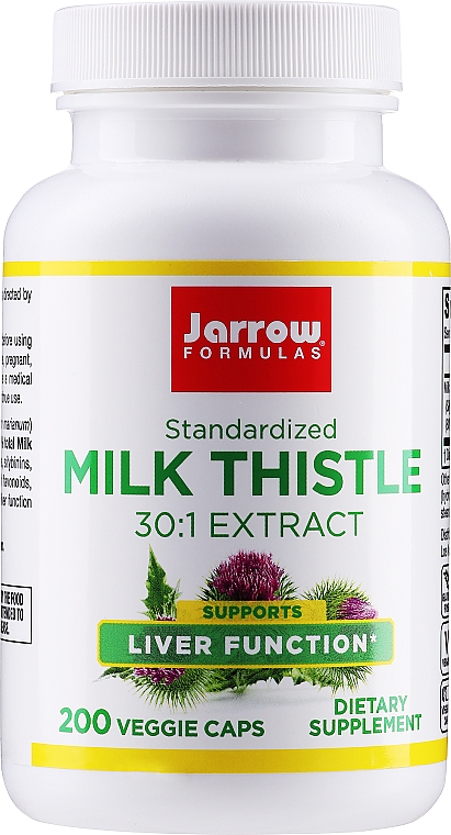 Расторопша - Jarrow Formulas Milk Thistle 150 mg — фото N3