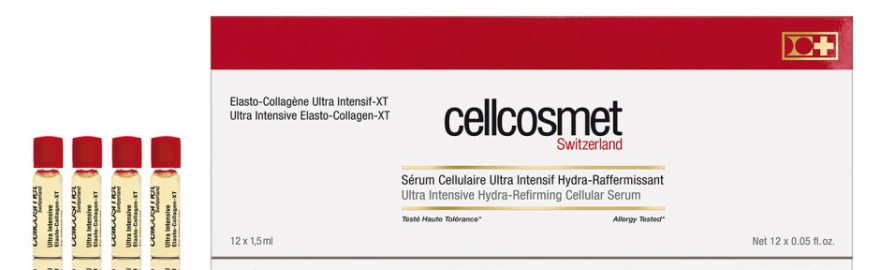 Клеточная сыворотка с эласто-коллагеном "Ультраинтенсив" - Cellcosmet Ultra Intensive Elasto-Collagen-XT — фото N2