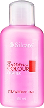 Знежирювач для нігтів "Полуниця" - Silcare Cleaner The Garden Of Colour Strawberry Pink — фото N3