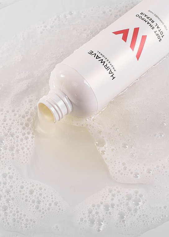 Шампунь бессульфатный для поврежденных волос "Total Repair" - HAIRWAVE Sulfate Free Shampoo Total Repair — фото N7