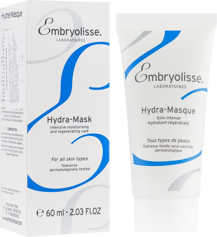 Зволожувальна маска для обличчя - Embryolisse Hydra-Masque — фото N1