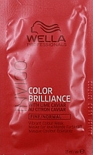 Духи, Парфюмерия, косметика Маска для окрашенных, нормальных и тонких волос - Wella Professionals Invigo Color Brilliance Vibrant Color Mask (пробник)