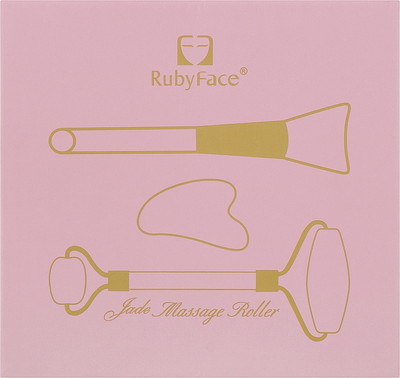 Набір кварцевих масажерів для обличчя - Ruby Face — фото N2