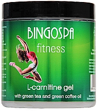 Парфумерія, косметика Гель з L-карнитином і зеленим чаєм - BingoSpa L-Carnitine Gel Green Tea