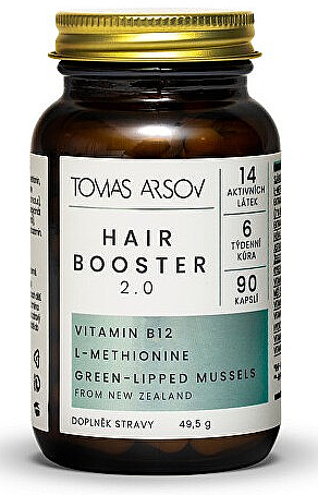 Витамины для волос, капсулы - Tomas Arsov Hair Booster 2.0 — фото N1