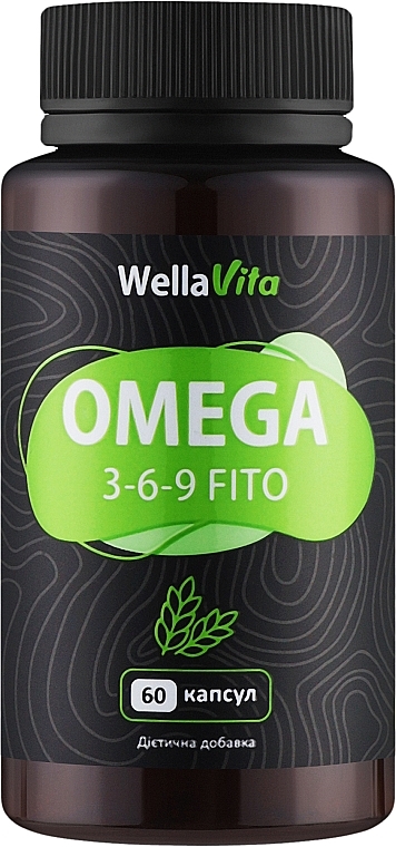 Дієтична добавка "Омега 3-6-9 Фіто" - Wella Vita — фото N1