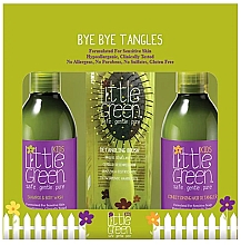 Духи, Парфюмерия, косметика Набор - Little Green Kids Bye Bye Tangles Kit (shmp/240ml + cond/240ml + brush/1pcs)