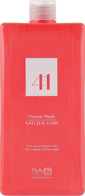 Маска для натуральных волос - Emmebi Italia Gate 41 Wash Ocean Mask Natural Hair — фото N3
