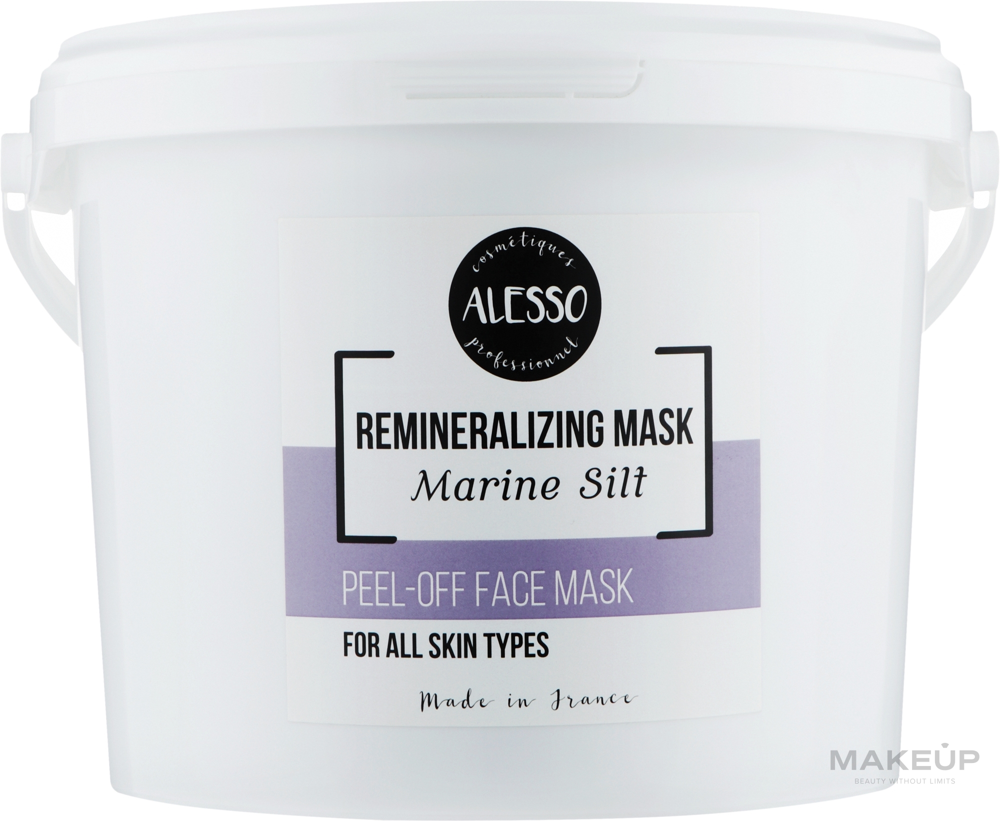 Альгінатна маска з морськими водоростями - Alesso Peel-Off Face Mask With Marine Silt — фото 1000g