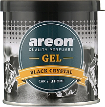 Ароматизований гель для повітря "Чорний кристал" - Areon Areon Gel Can Black Crystal — фото N1