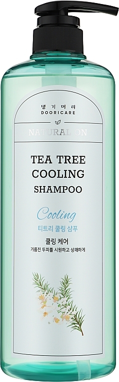 Охлаждающий шампунь на основе чайного дерева - Daeng Gi Meo Ri naturalon Tea Tree Cool Shampoo 
