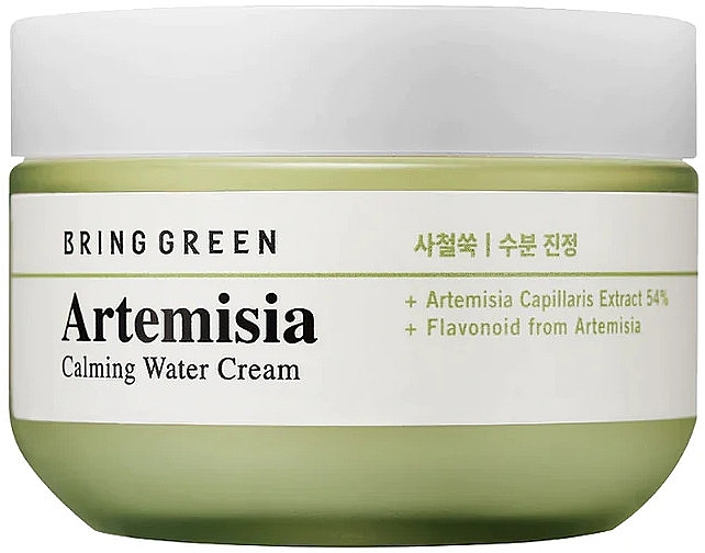 Заспокійливий водний крем для обличчя - Bring Green Artemisia Calming Water Cream — фото N1