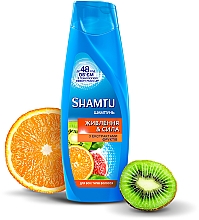 Шампунь з екстрактами фруктів "Живлення і Сила" для всіх типів волосся - Shamtu Volume Plus Shampoo — фото N2