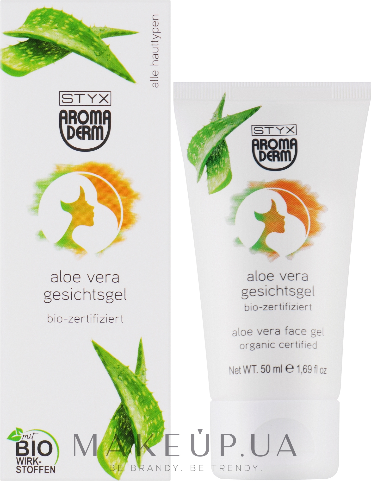 Гель для обличчя - Styx Naturcosmetic Aroma Derm Organic Aloe Vera Face Gel — фото 50ml