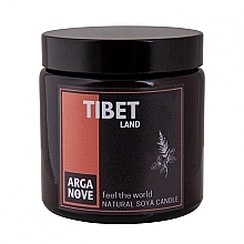 Натуральна соєва свічка "Інтригувальний Тибет" - Arganove Tibet Land — фото N1