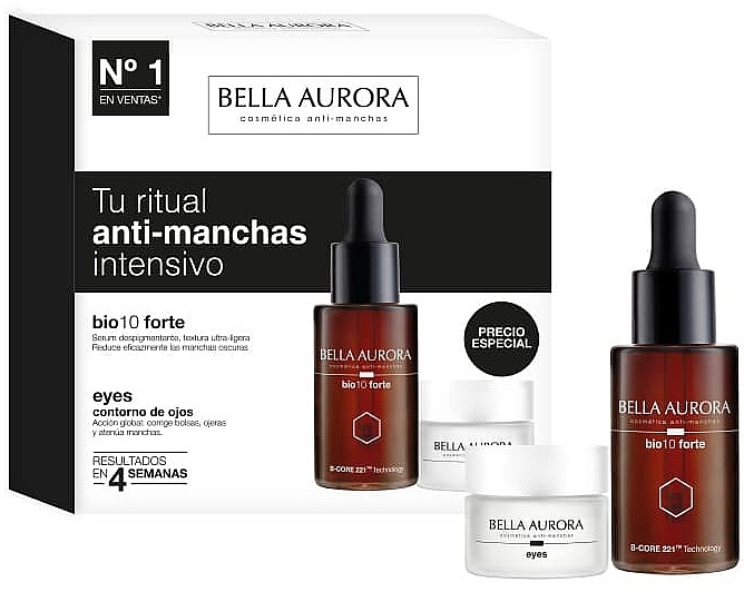 Набор - Bella Aurora Your Intensive Anti-Blemish Ritual Gift Set (f/ser/30ml + eye/cr/15ml) — фото N1