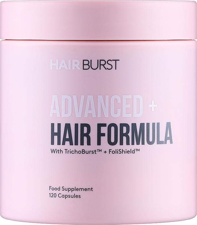 Витамины для волос - Hairburst Advanced+ Hair Formula Food Supplement — фото N1