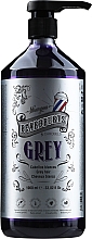 Відтінковий шампунь для білого і сивого волосся - Beardburys Grey Shampoo — фото N5