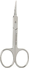 Ножницы маникюрные HM-07, изогнутые, стальные - Beauty Luxury — фото N1