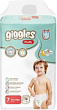 Подгузники-трусики детские Giggles XXL Pants (17 + кг) 16шт - Giggles — фото N1