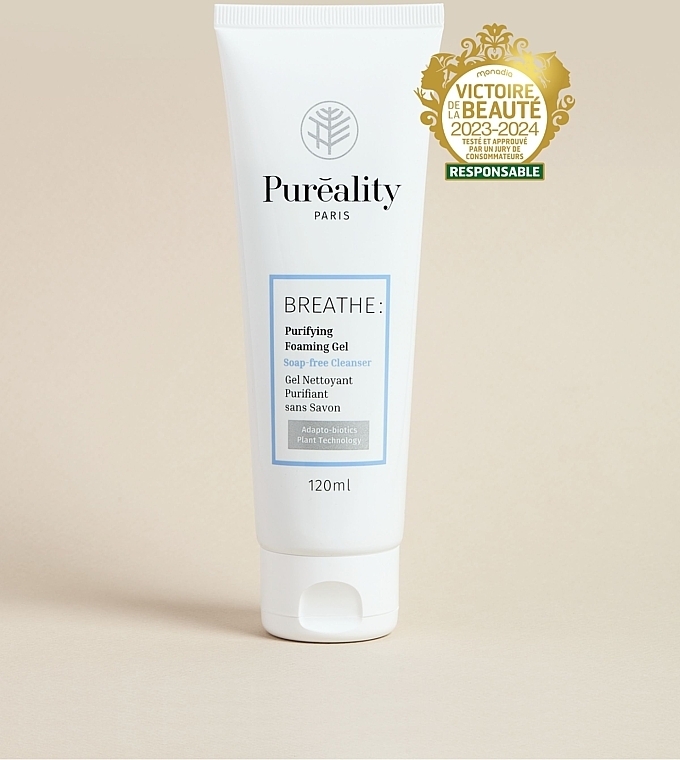 Гель для вмивання - Pureality Breathe Purifying Foaming Gel — фото N3