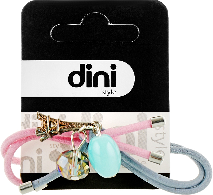Резинка для волос, розовая, AT-3 - Dini Every Day — фото N1