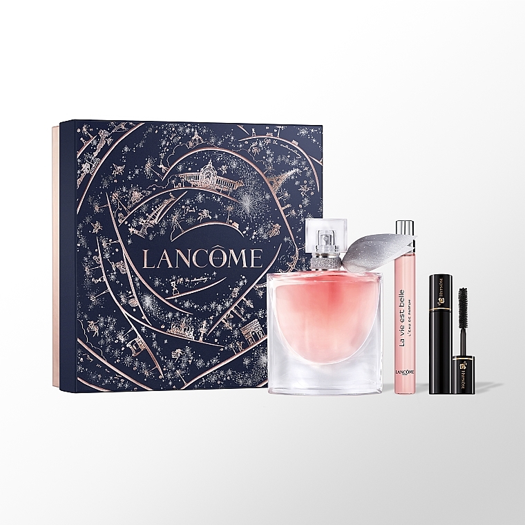 Lancome La Vie Est Belle - Набір (edp/50ml + edp/10ml + mascara/2ml) — фото N1