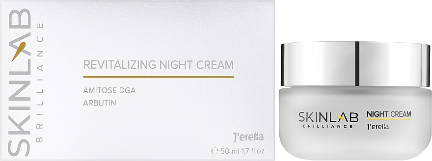 Восстанавливающий осветляющий ночной крем - J'erelia Skin Lab — фото N2