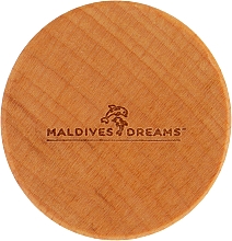 Щетка для сухого массажа лица "скошенная" - Maldives Dreams  — фото N3