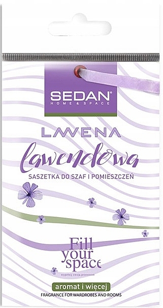 Лавандове ароматичне саше для гардероба, 1 лінії - Sedan Lavena — фото N1