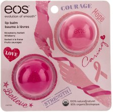 Духи, Парфюмерия, косметика Набор бальзамов - EOS Limited Edition Breast Cancer Awareness Collection Lip Balm 2-Pack (2 x balm/7g)