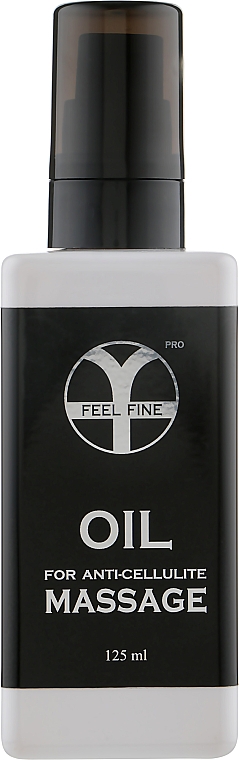 Олія для антицелюлітного масажу - Feel Fine Anti-Cellulite Oil For Massage — фото N1