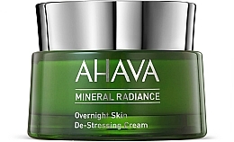 Парфумерія, косметика Мінеральний нічний крем для обличчя - Ahava Mineral Radiance Overnight De-Stressing Cream