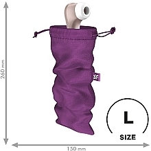 Мешочек для хранения секс-игрушек, фиолетовый, Size L - Satisfyer Treasure Bag Violet — фото N2