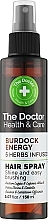 Спрей для волосся "Реп'яхова сила" - The Doctor Health & Care Burdock Energy 5 Herbs Infused Hair Spray — фото N1
