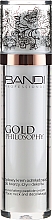 Омолоджувальний пептидний крем для обличчя, шиї і декольте - Bandi Professional Gold Philosophy Rejuvenating Peptide Cream — фото N2