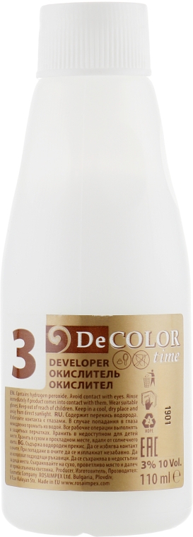 Система для удаления стойкой краски с волос - Decolor Time System For Removing Permanent Hair Color — фото N5