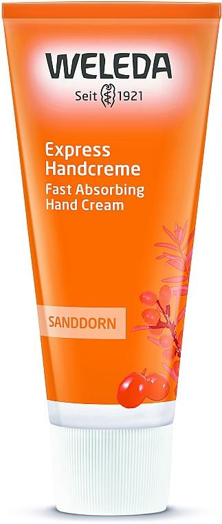 Обліпиховий крем для рук експрес-догляд - Weleda Sanddorn Handcreme