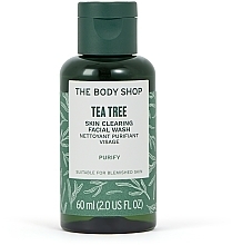 Парфумерія, косметика Гель для вмивання обличчя "Чайне дерево" - The Body Shop Tea Tree Skin Clearing Facial Wash