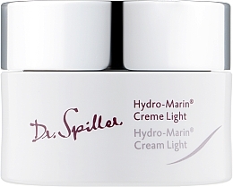 Легкий омолаживающий крем для лица - Dr. Spiller Hydro-Marin Cream Light (пробник) — фото N1