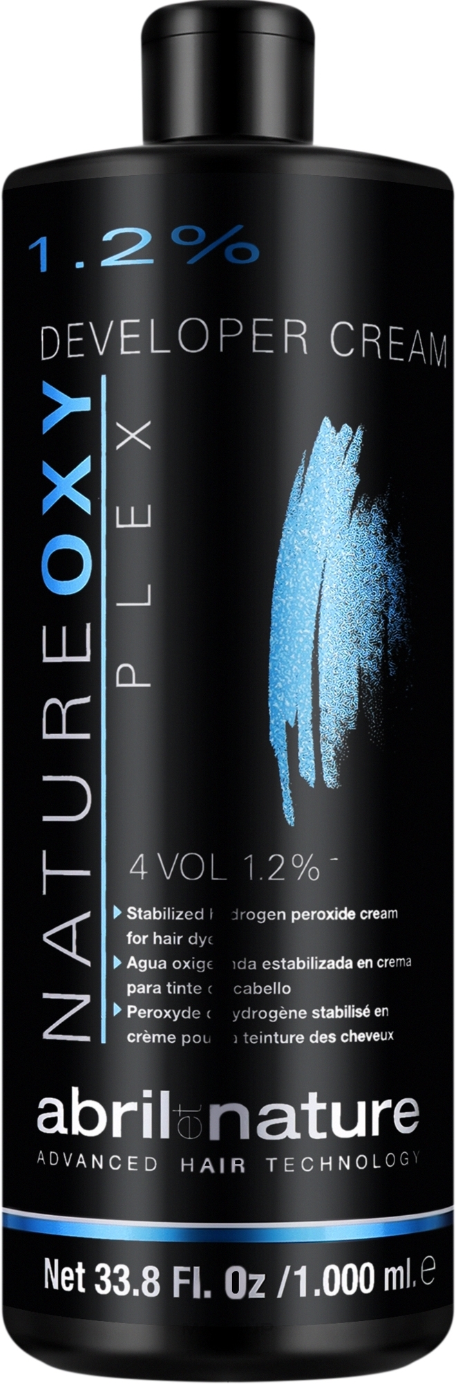 Окисник для волосся - Abril et Nature Nature OXY Plex Developer Cream 1.2 % 4 Vol — фото 1000ml