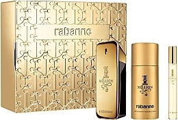 Paco Rabanne 1 Million - Набор (edt/100ml + deo/150ml + edt/mini/10ml) — фото N1