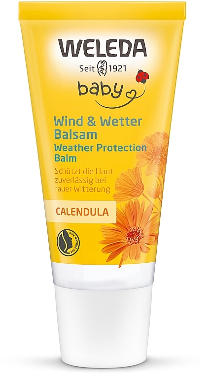 Календула детский защитный бальзам от ветра и холода - Weleda Calendula Wind-und Wattrerbalsam