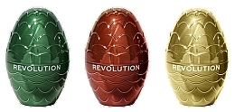 Набір - Makeup Revolution X House Of Dragon Dragon Egg Lip And Cheek Balm Set (balm/3x9g) — фото N2