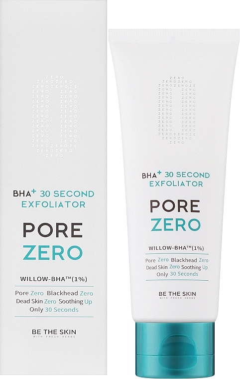 Пілінг-скатка для обличчя - Be The Skin BHA+ Pore Zero 30 Second Exfoliator — фото N2